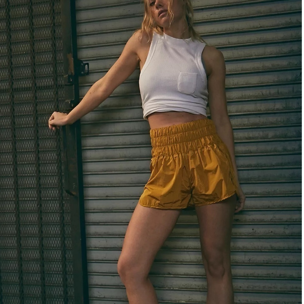 Free people The Way Home Shorts M in honey mallow